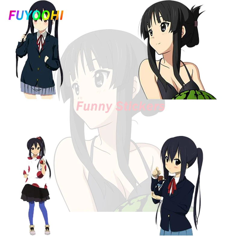 FUYOOHI игровые наклейки модные для K-on виниловые автомобиля наклейка на лобовое