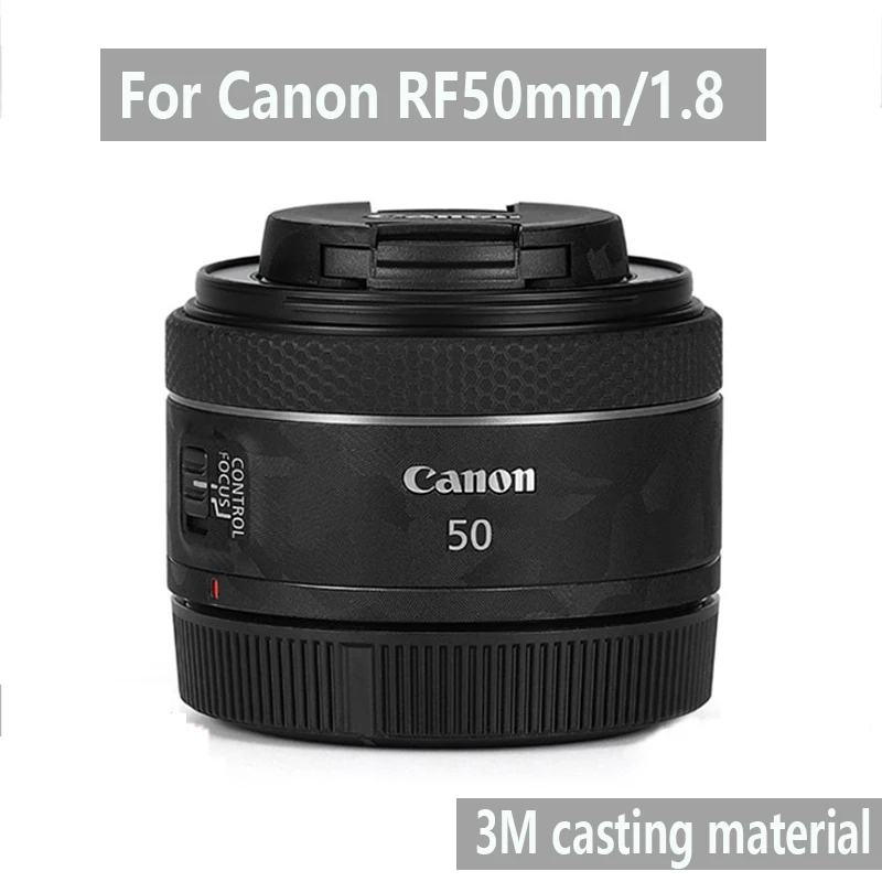 

RF50mm/1.8 Camera protective film lens sticker Skin For Canon RF 50mm 1.8 Macro IS STM 50 F1.8 RF50MM RF50