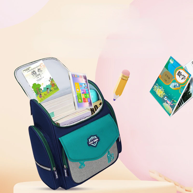 waterproof Children school bags for boys girls primary schoolbag grade 1-3-6 kids book bag orthopedic school backpacks mochilas