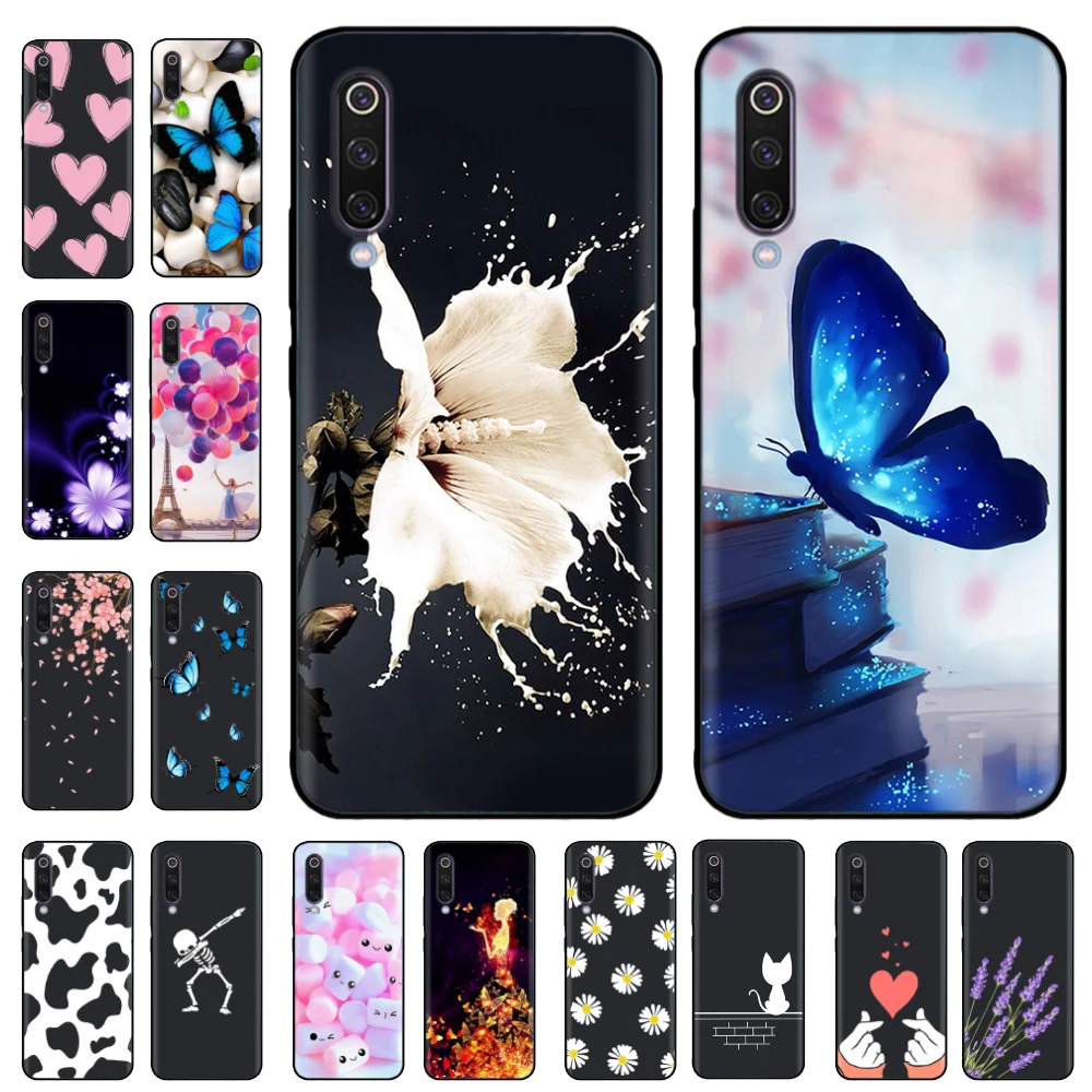 Чехол для Xiaomi Mi 9 Lite мягкий чехол-накладка из ТПУ Mi9 9se чехол телефона Se Pro чехлы |