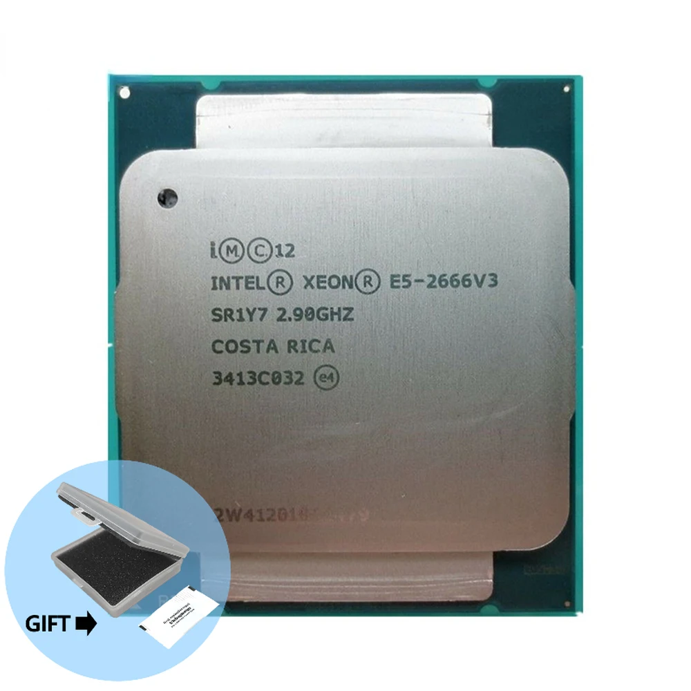 

. Intel Xeon E5 2666 v3 E5 2666v3 E5-2666V3 2.9 GHz Ten-Core Twenty-Thread CPU Processor 25M 135W LGA 2011-3