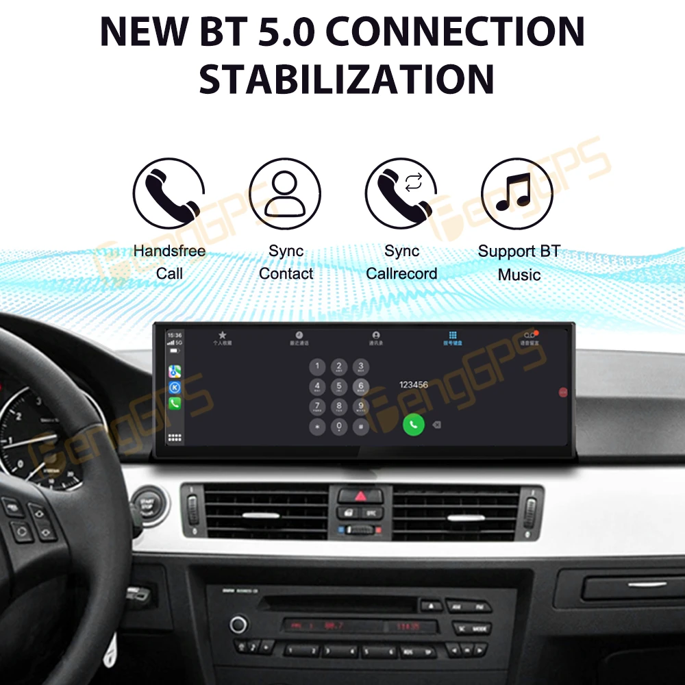 14 9 дюймовый Qualcomm Android13 для BMW 3 E90 E91 2005-2012 мультимедийный стерео головной блок GPS