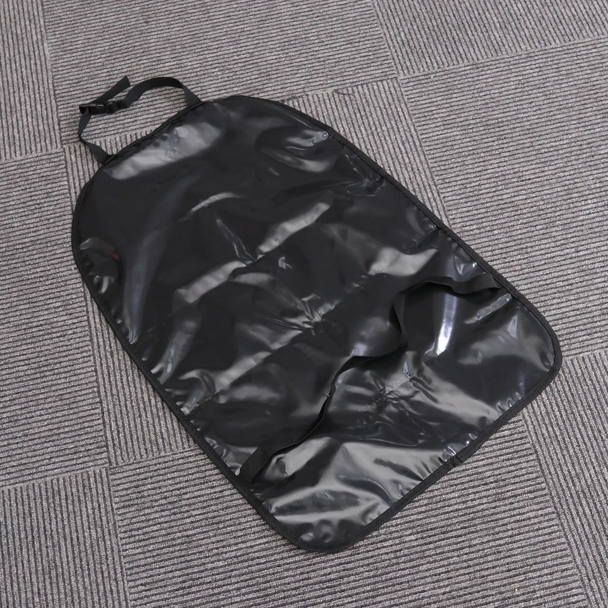 

Automobile Car Seat Back Protector Cover Organizer Storage Bags Net Mesh Pocket Kid Kick Mat 420D Oxford Fabric 70x50cm (Black)