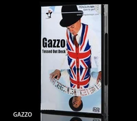 gazzo tossed out deck with deck by gazzo close up street mentalism classic card magic tricks illusions gimmick magician
