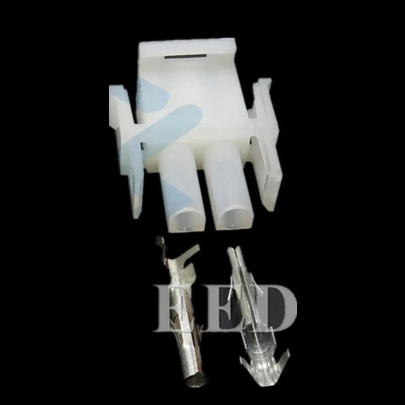 

2 комплекта 2-контактного переменного тока в сборе 1- 480699 -0 63080 Автомобильный разъем «мама-папа» для жгута электрических проводов, розетка для мотоцикла