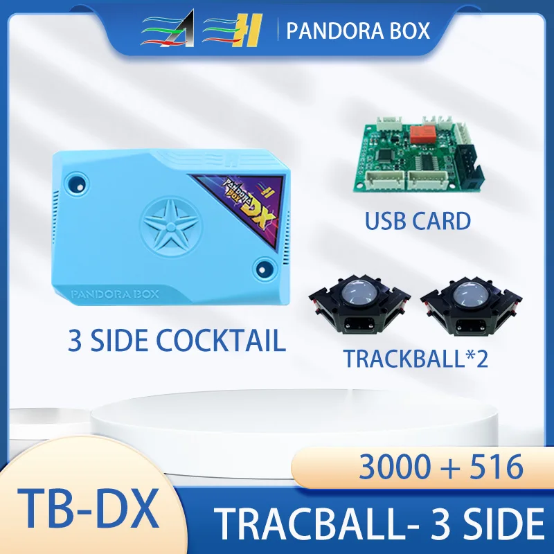 

3000/516 Games 2 Sided Cocktail Arcade Version Kit Pandora Arcade Jamma Video Game Box Kits