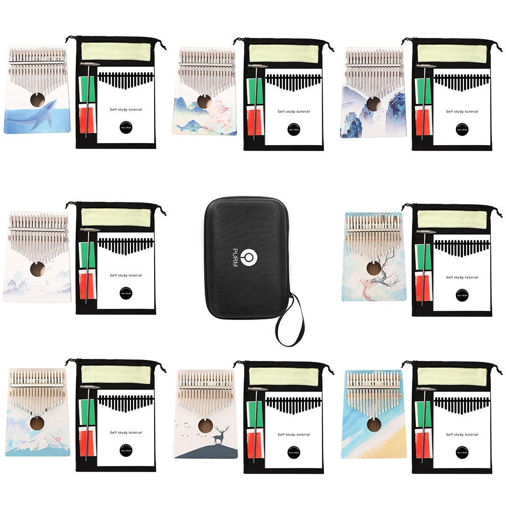 

Pro Kalimba 17 Keys Thumb Piano Musical Instruments Kalimba for Music Lover Keyboard Instruments for Beginners