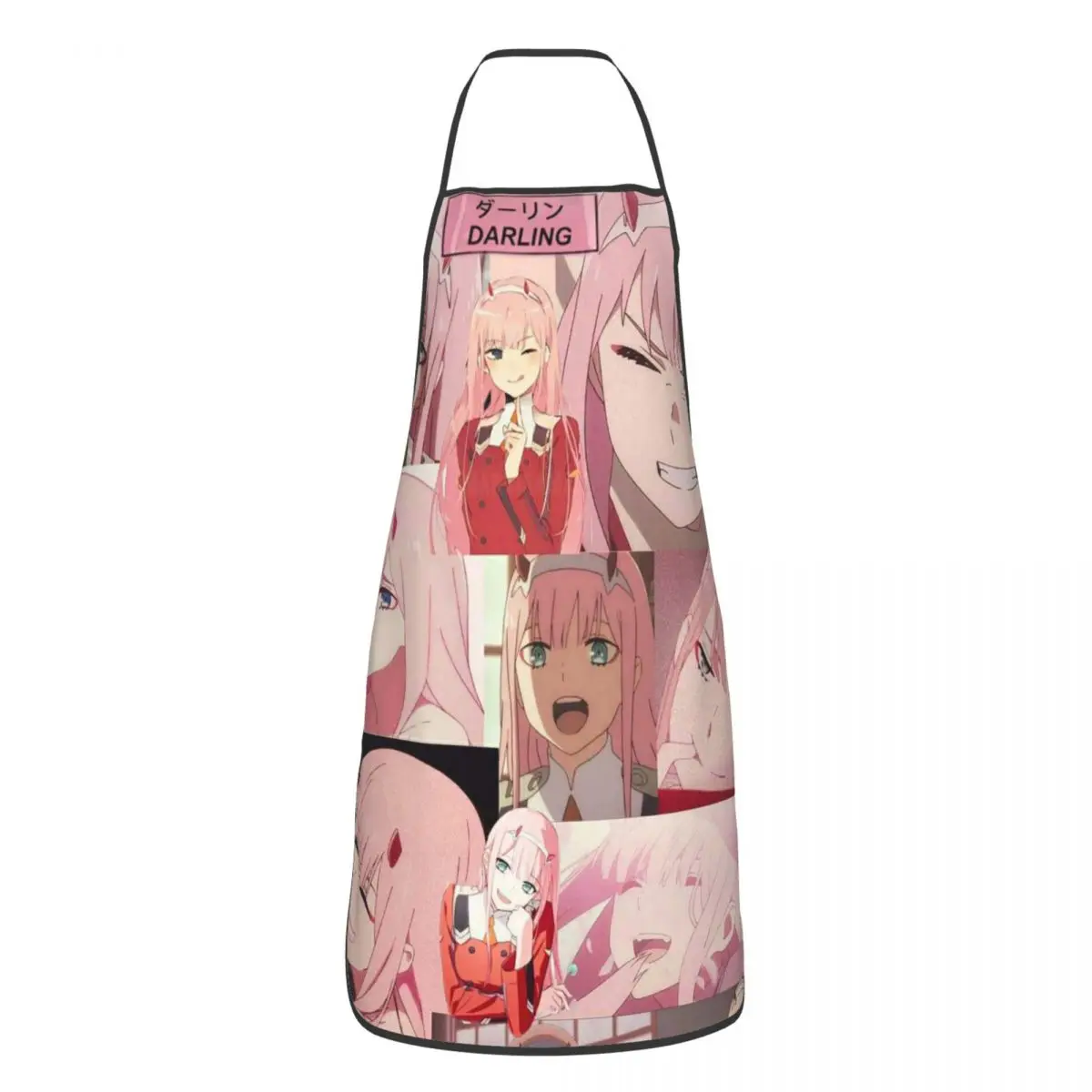

Darling In The Franxx Anime Apron Cuisine Cooking Baking Gardening Zero Two Bib Kitchen Funny Tablier for Men Women