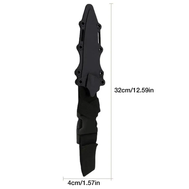 Fake Safe 1: 1 Rubber Knife Military Training Enthusiasts CS Cosplay Toy Sword First Blood Props Daggers Model Realistic Props images - 6