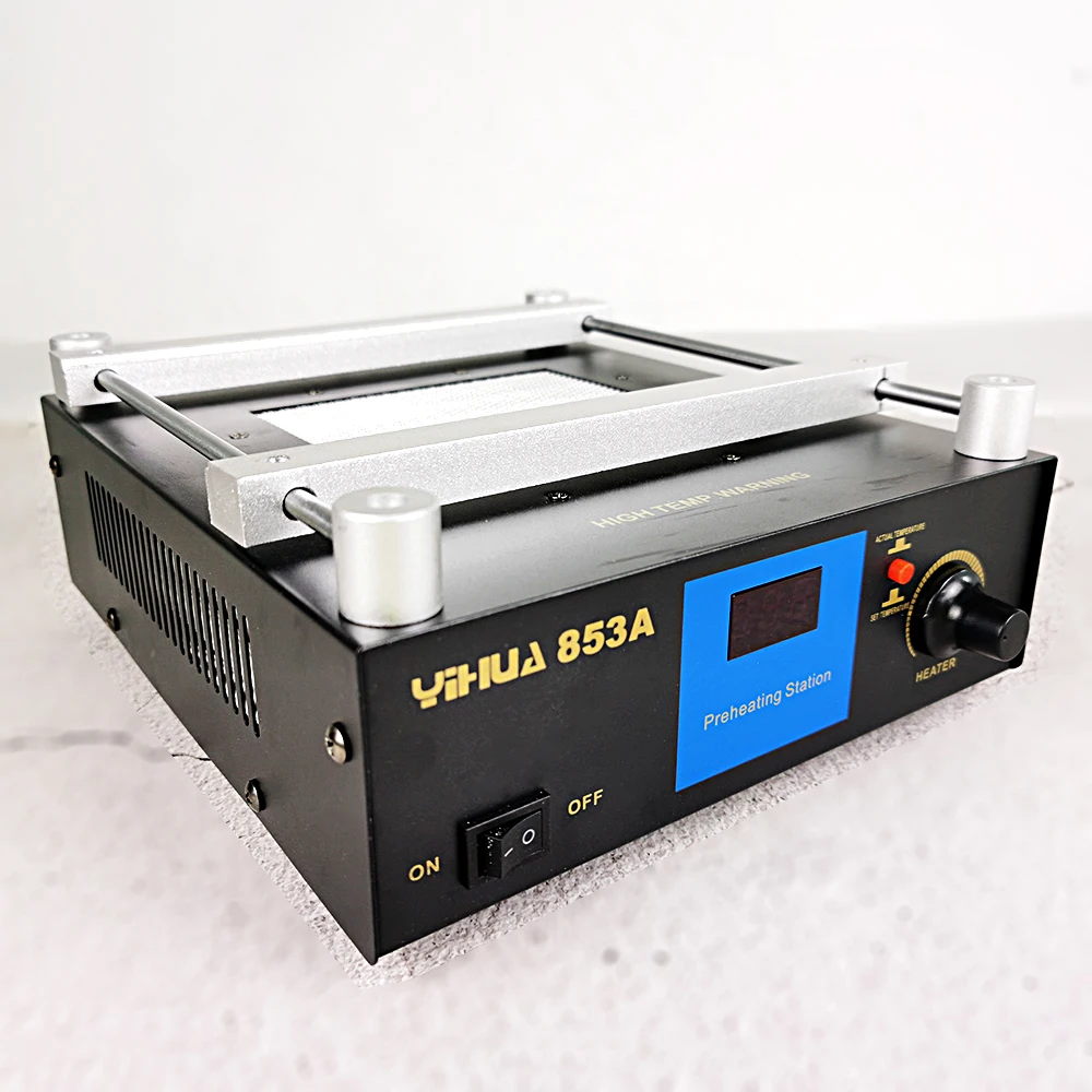 Паяльная станция YIHUA 853A с цифровым дисплеем без свинца для ремонта печатных плат