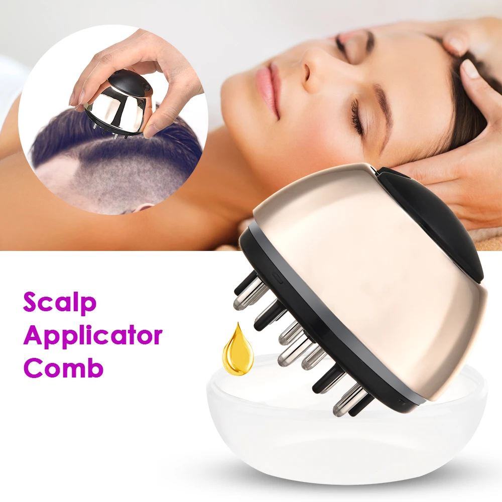 

Scalp Applicator Liquid Comb for Hair Scalp Treatment Essential Oil Liquid Guiding Comb Hair Growth Serum Oil Apply Hair Care