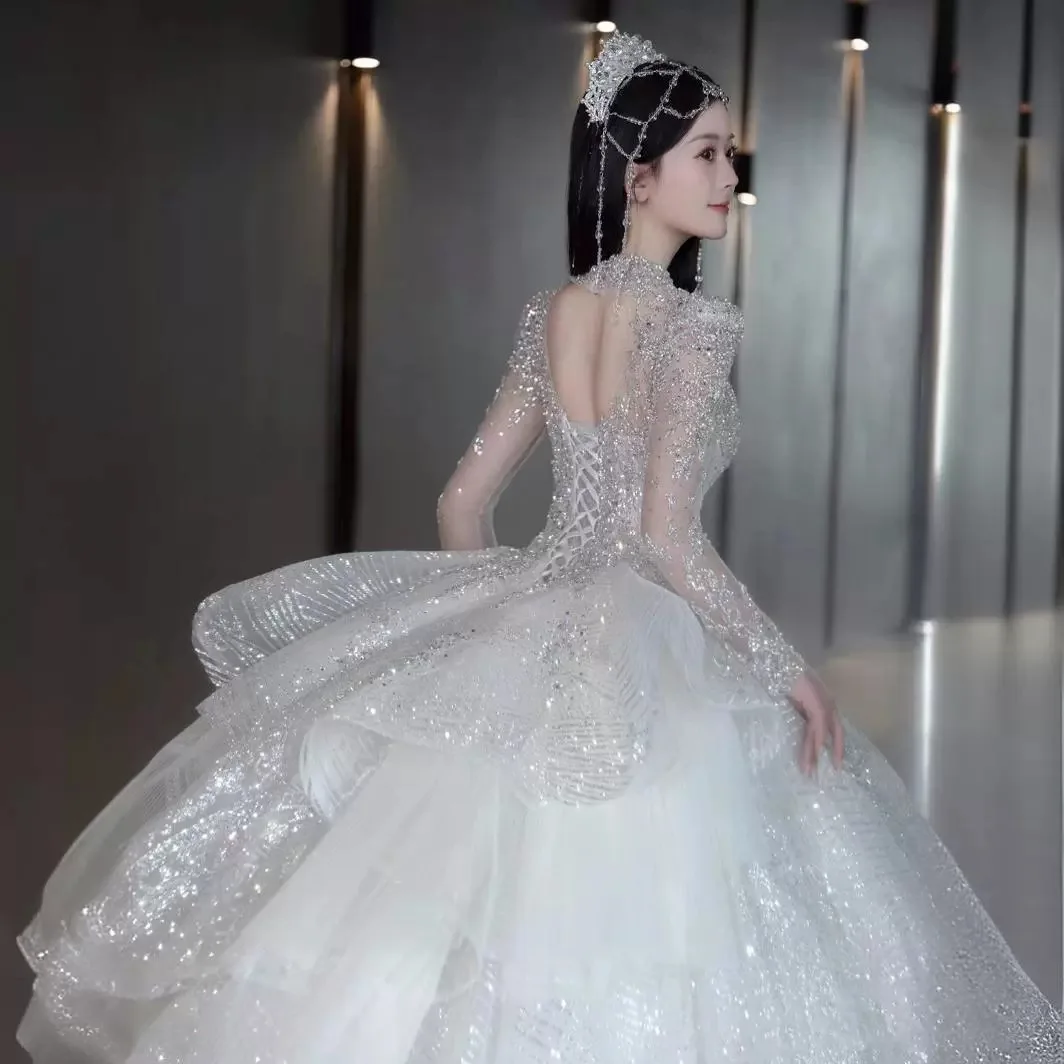 Высококачественное бальное платье по индивидуальному заказу женские свадебные