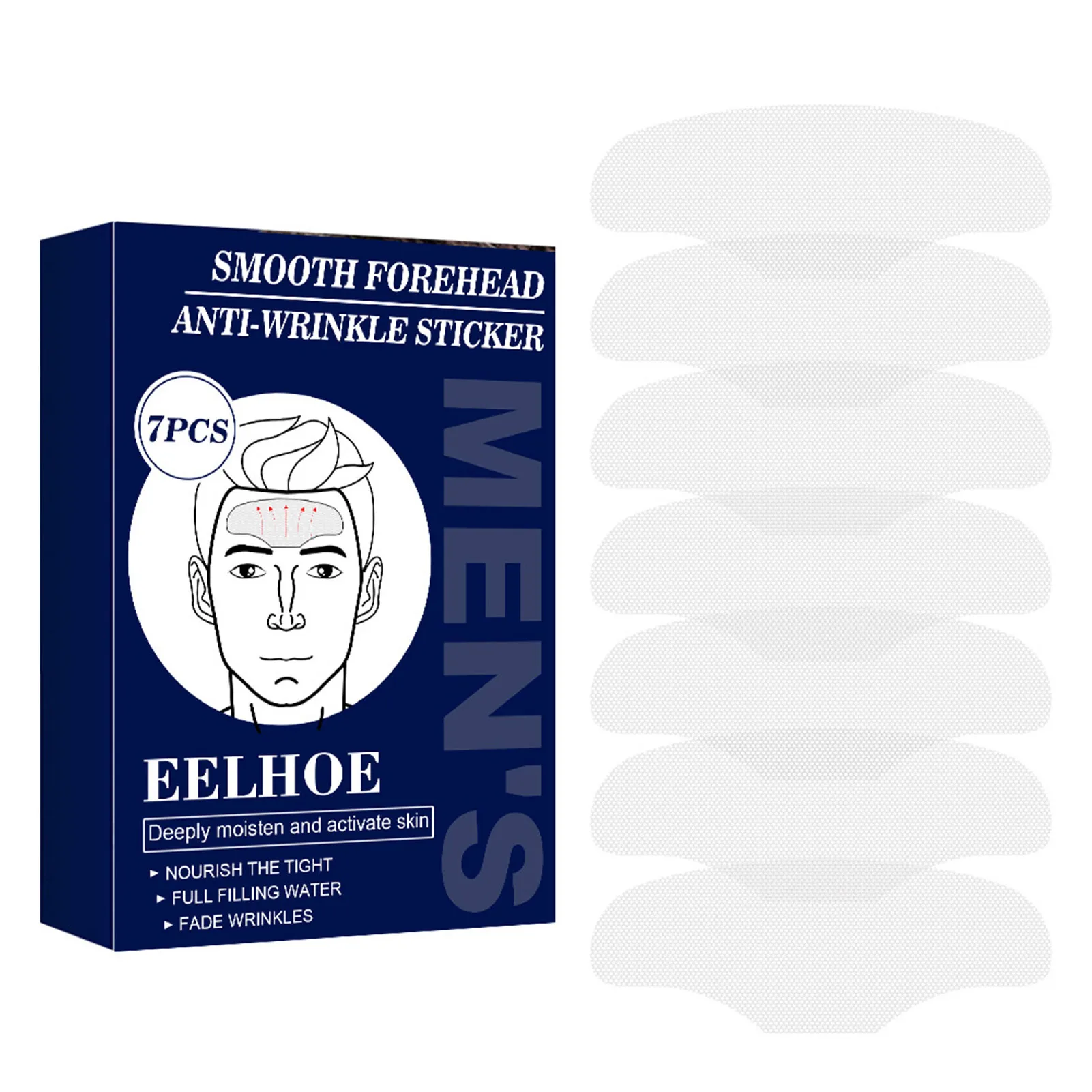 

Frown Facial Patches Forehead Skin-Smooth For Day And Night Reusable Face Tape Smoothing Skin Patches For Reducing