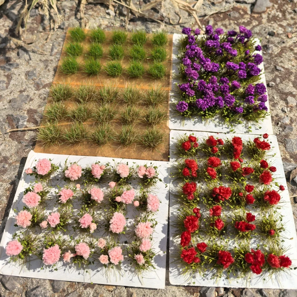 Коврик для моделирования травы миниатюрный декоративный газон настольный