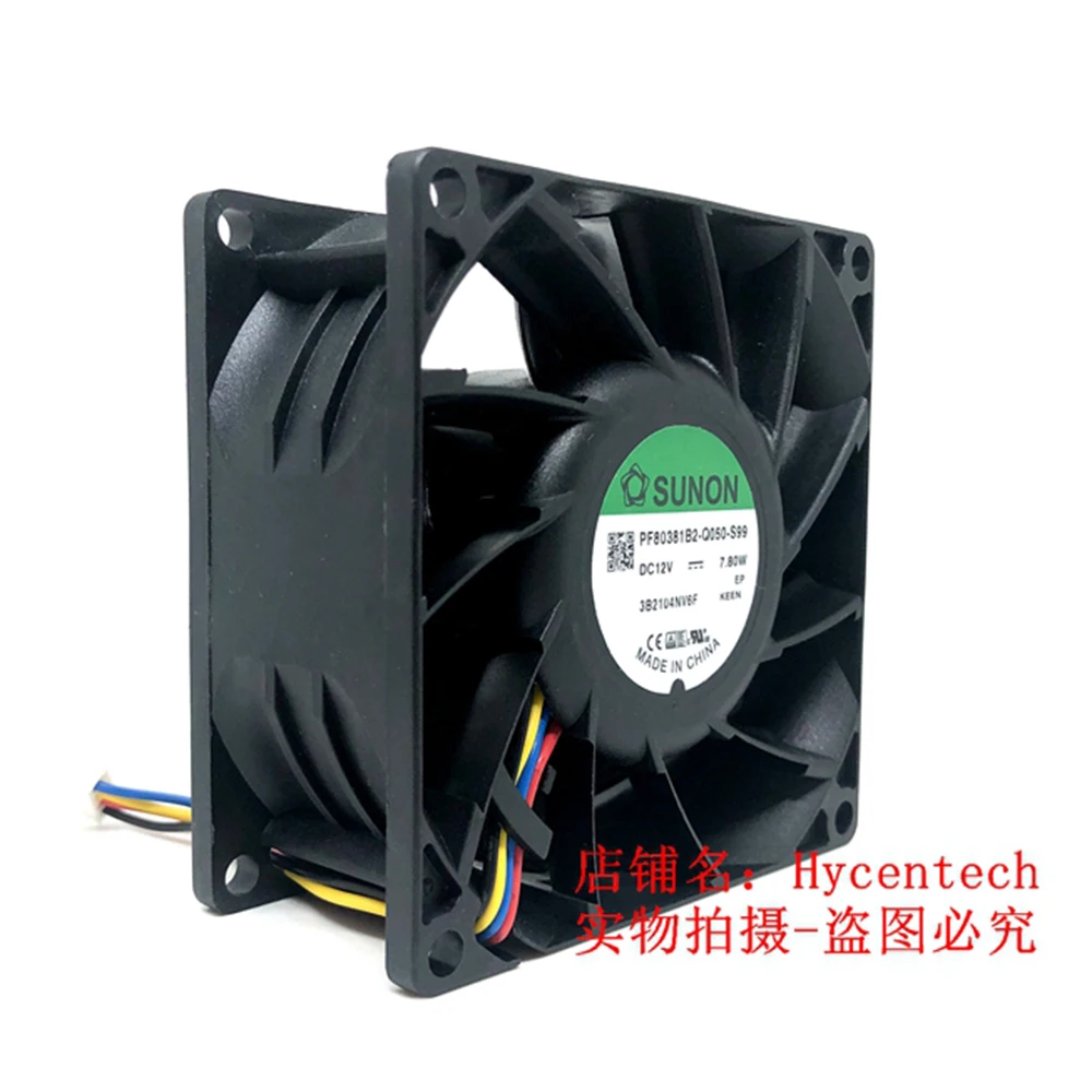 Для sunon PF80381B2-Q050-S99 8038 12V 7,80 W 4WIRE охлаждающий вентилятор 80*80*38 мм