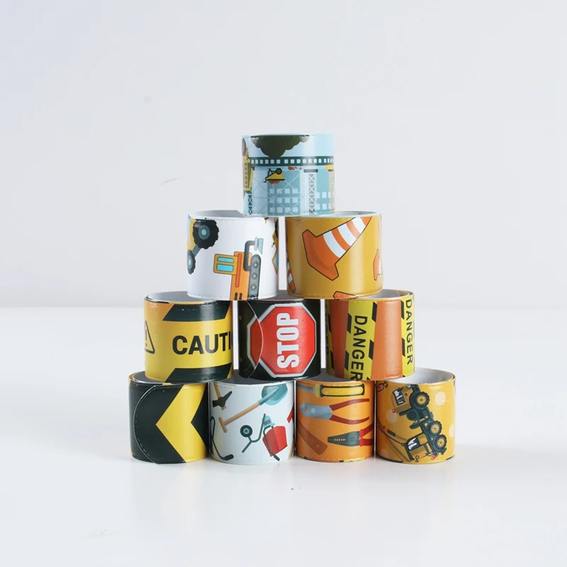 Браслет на строительной тематику для детей. Идеальный подарок день рождения