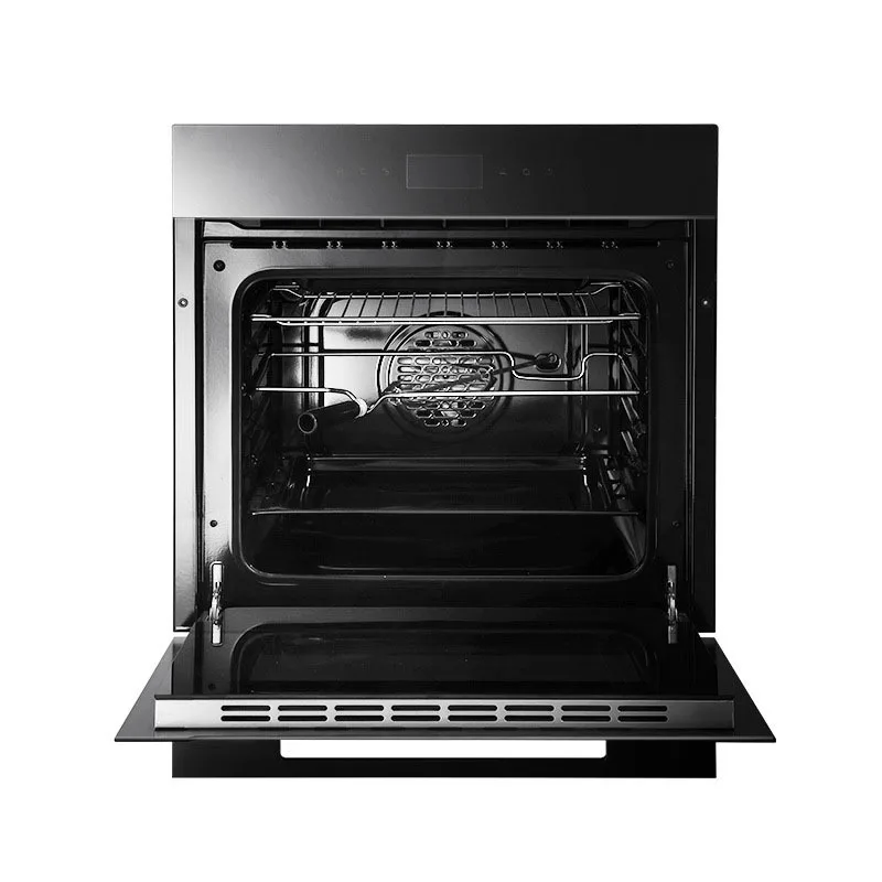 

HCE-K60H1 домашняя встроенная электрическая печь, вертикальная черная Микрокристаллическая панель из нержавеющей стали, духовка, гриль для обж...