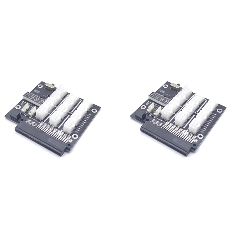 

2 шт. 12X6pin GPU/PCI-E 750 Вт/1100 Вт/1600 Вт/2000 Вт/2400 Вт преобразователь платы блока питания для DELL 06W2PW 0GDPF3 0NTCWP PSU