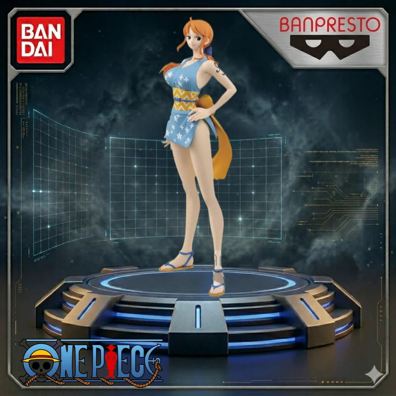 Фото В наличии: Фигурка Нами из One Piece Brilhante Bp Wanno Country, оригинальная аниме-модель, коллекционная игрушка, украшение, подарок №1