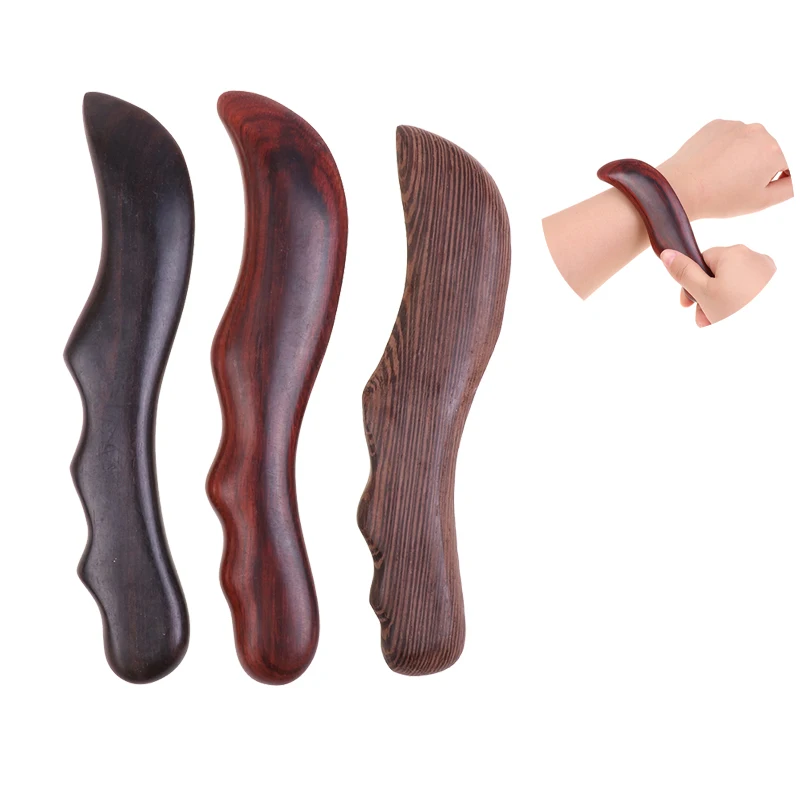 

1Pc Wooden Scraper Gua Sha Board Back Neck Body Acupuncture Scraping Therapy Gua Sha Massage Care Tool