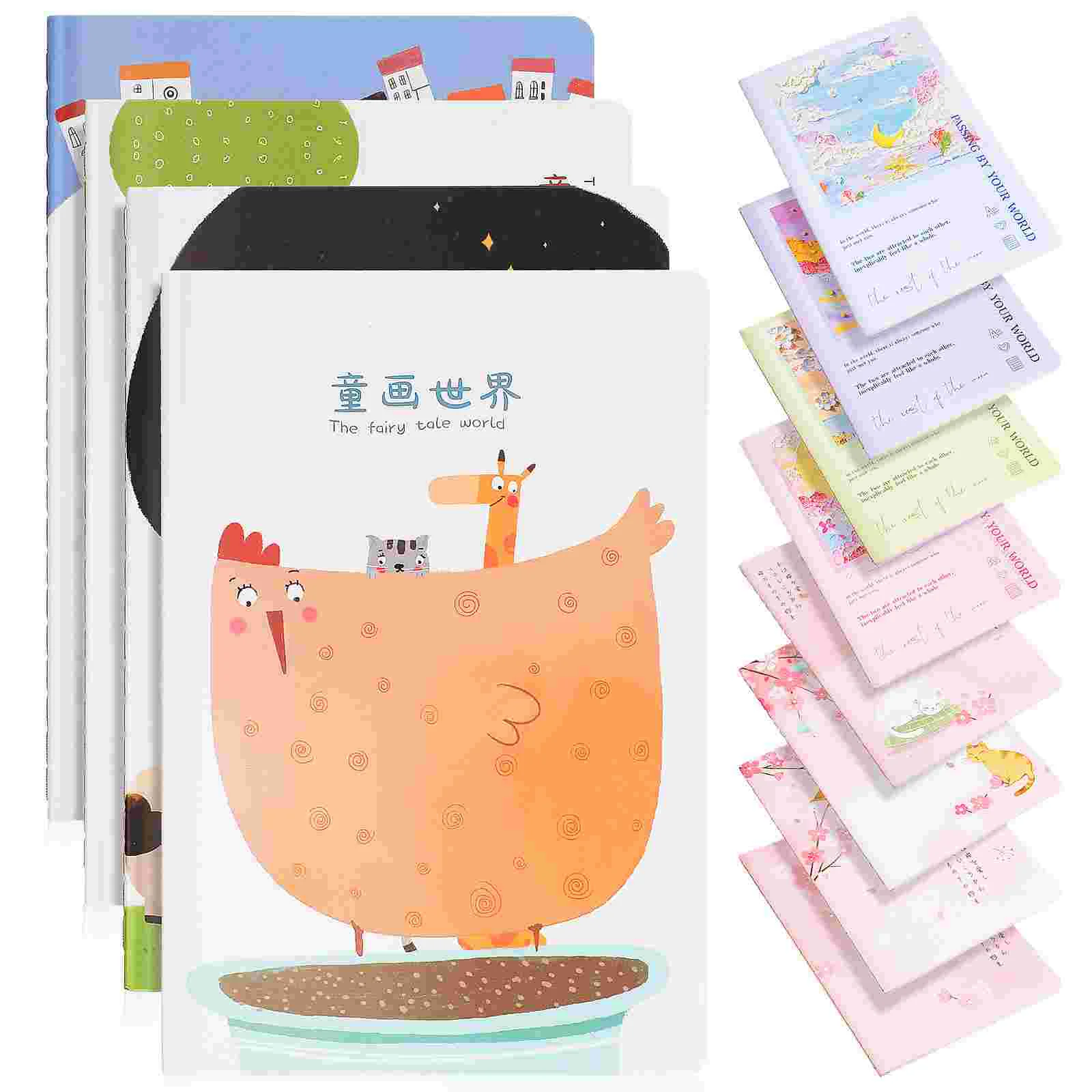 

Book Drawing Kids Writing Note Paper Painting Graffiti Coloring Children Books Supplies Forart Pocket Portable Household Small