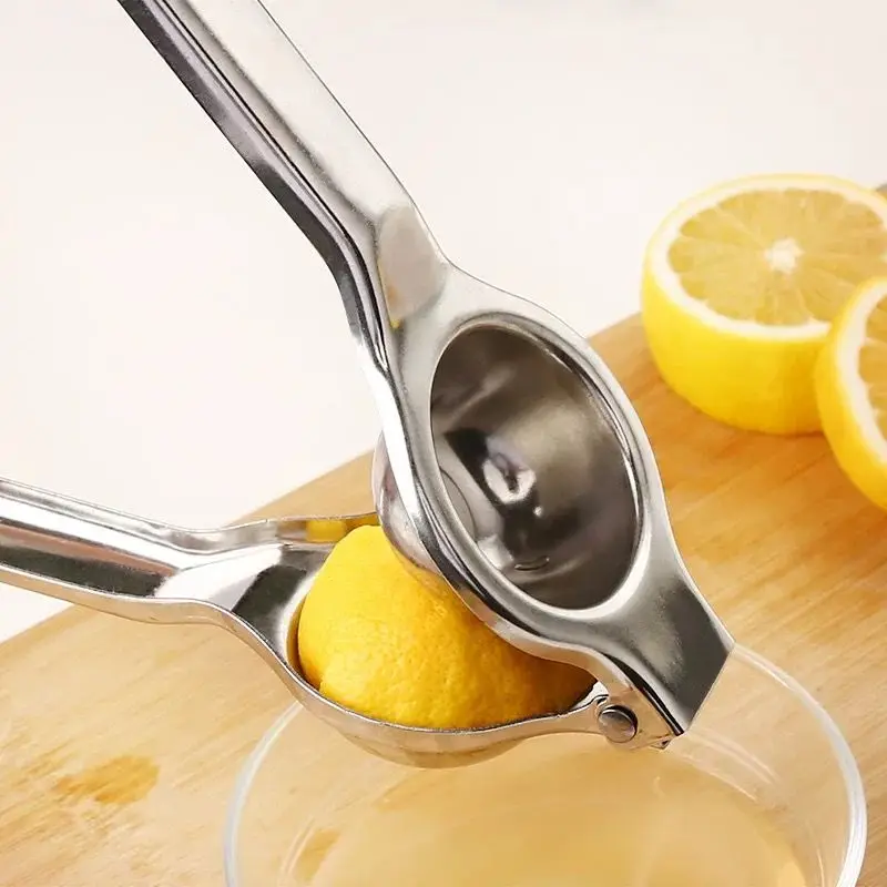

Stainless Steel Manual Juicing Tools Fruits Lemon Extruded Squeezer