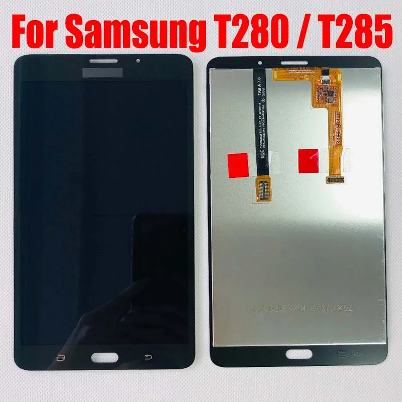 

LCD For Samsung Galaxy Tab A 7.0 (2016) SM-T280 SM-T285 LCD Display Screen Pantalla with Touch Panel Digitizer Sensor Assembly