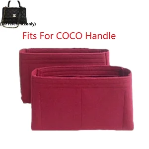 Firs For CoCo Handle S M L Felt Insert Bags Organizer Makeup Handbag Organizer Travel Inner Purse Po in USA (United States)