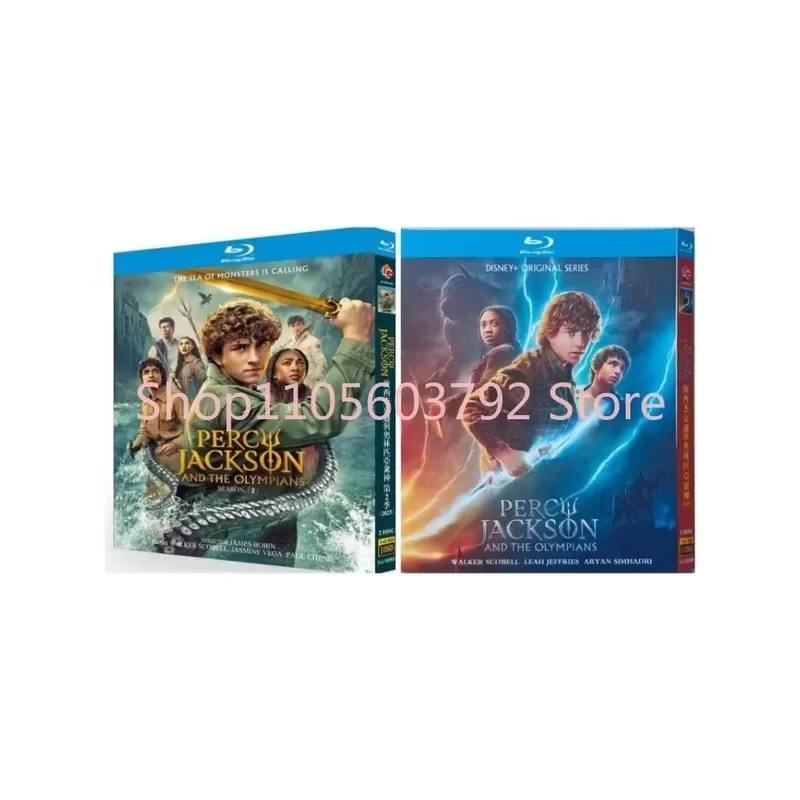 Перси Джексон и Олимпийцы: Сезоны 1-2, 4 диска на Blu-ray, новая упаковка (art.: 3920db5cfae35) - 3920db5cfae35
