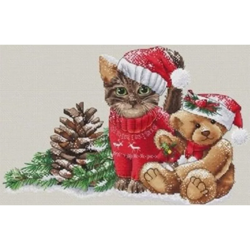 

7695 наборы для вышивки крестиком Φ 14ct 18ct Набор для вышивки крестиком иглы для творчества полный набор хобби