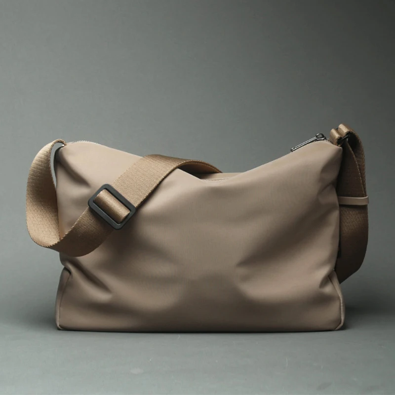 Модная мерсеризационная сумка-мессенджер цвет хаки Повседневная Холщовая Сумка