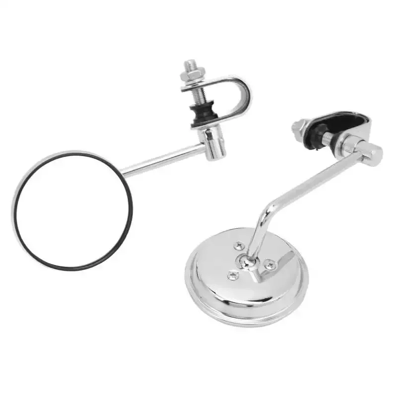 

Motorcycle Wing Mirror Motorcycle Rear View Mirror Clear Vision High Hardness for Retro Motorbikes