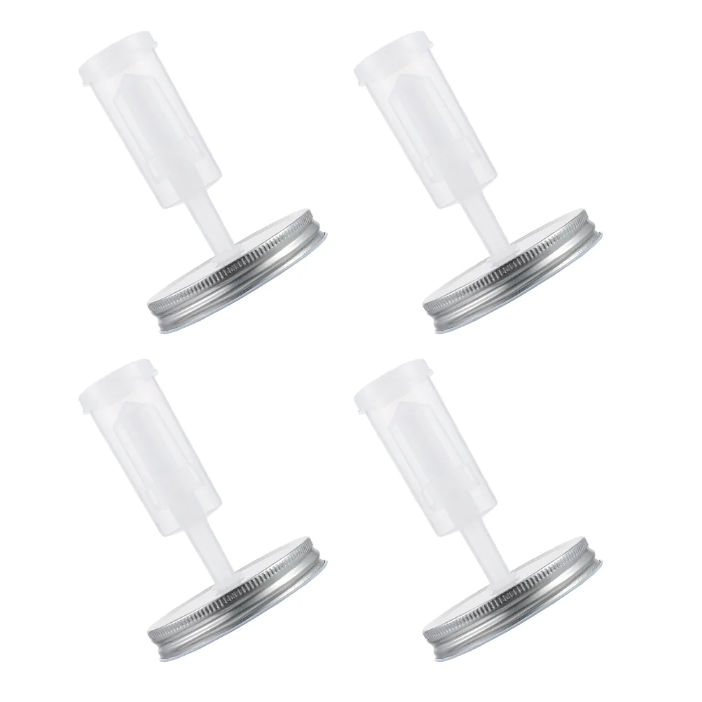 

4Pcs Wide Mouth Fermentation Lids Washable Mason Jars Sealed Lids Home Kitchen Supplies