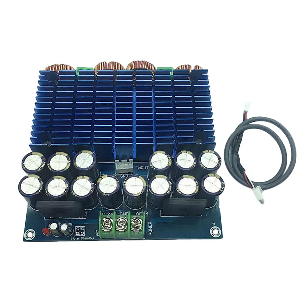 

XH-M252 TDA8954TH Audio Amplifier Board Dual Chip Class D Digital Ultra High Power 2X420W Stereo Amplifier Board Module