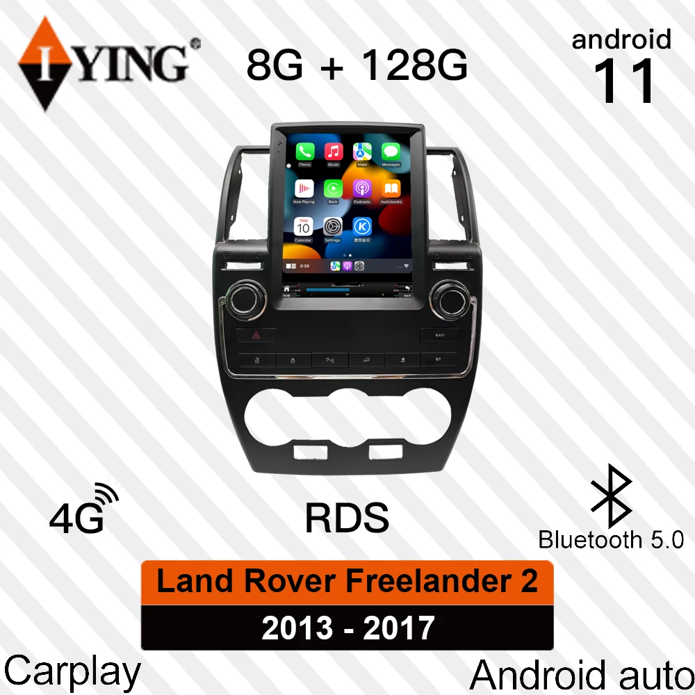 Автомобильный радиоплеер 9 7 дюймов Carplay Android 11 GPS RAM 8 Гб ROM 128 Поддержка