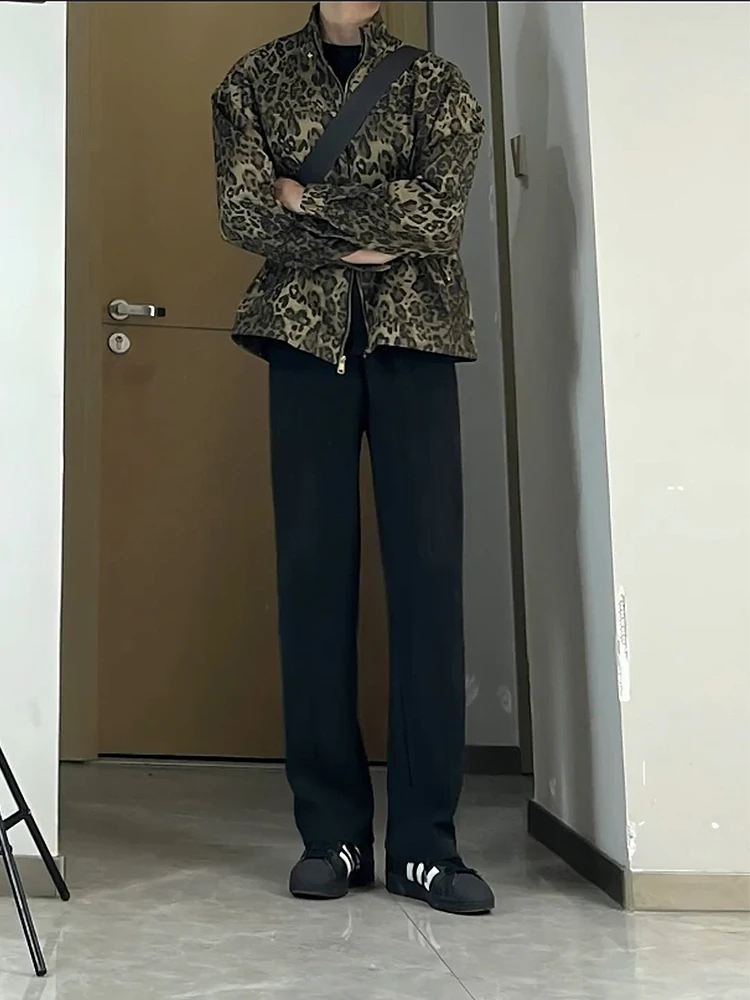 Черные высокие брюки для костюма. Мужские осенне-зимние с драпировкой. Красивые