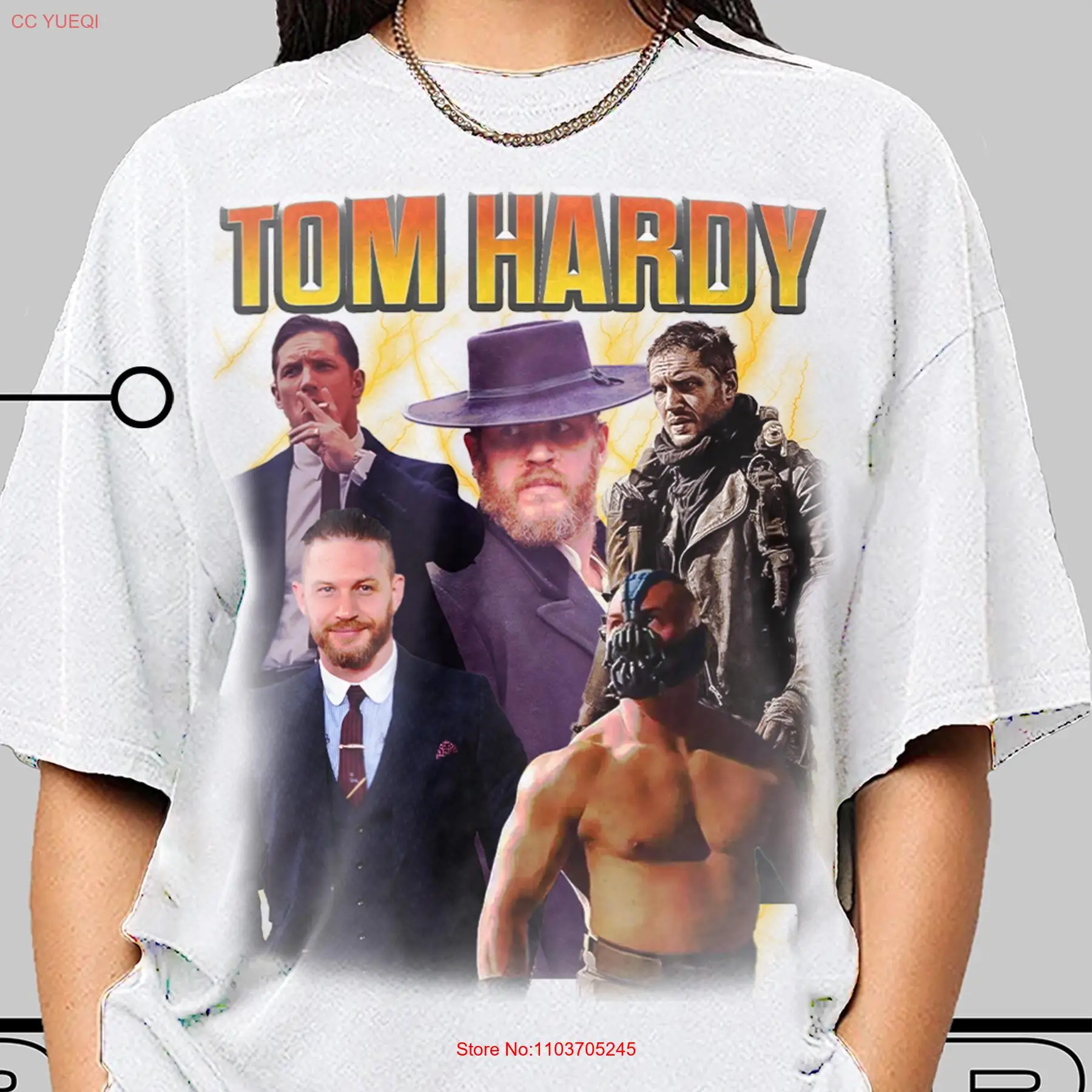 Футболка Tom Hardy Vintage Fan Halloween Merch с длинными или короткими рукавами