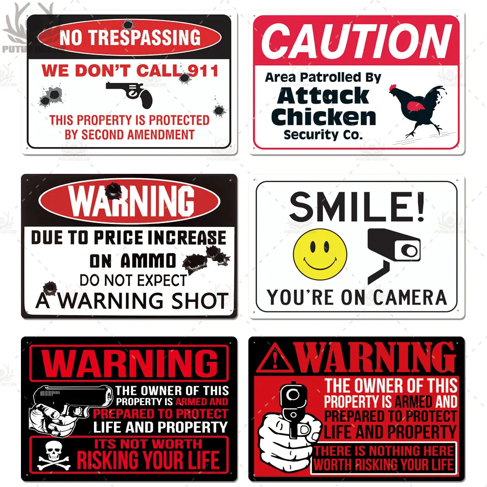 Putuo Декоративные Забавные Технические Знаки Металлические Таблички Для Мужчин