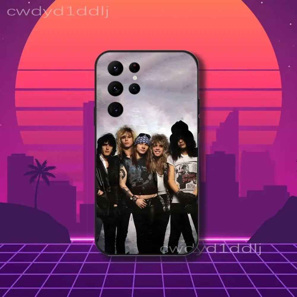 Фото Чехол для телефона G-Guns N R-Roses Band для Samsung S10, S21, FE, S21, S26, S25, S24, S23, Ultra, S9, S22, Plus, черный чехол-накладка №5
