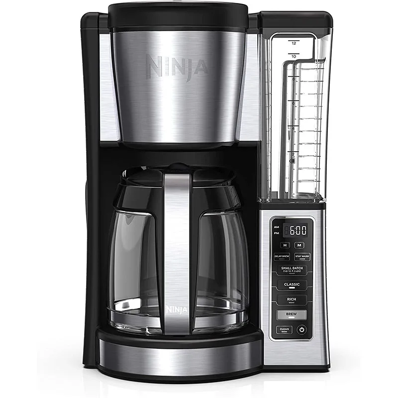 

Ninja CE251 Programmable Brewer, with 12-cup Glass Carafe, Black and Stainless Steel Finish