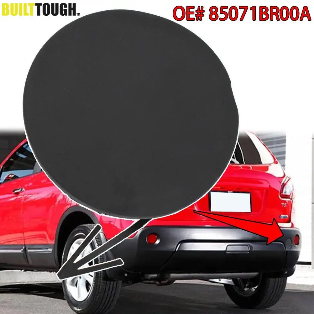 

Задний бампер автомобиля, буксировочный крюк, крышка для Nissan Qashqai J10 2007 2008 2009 2010 2011 2012 2013 2014 OE # 85071BR00A