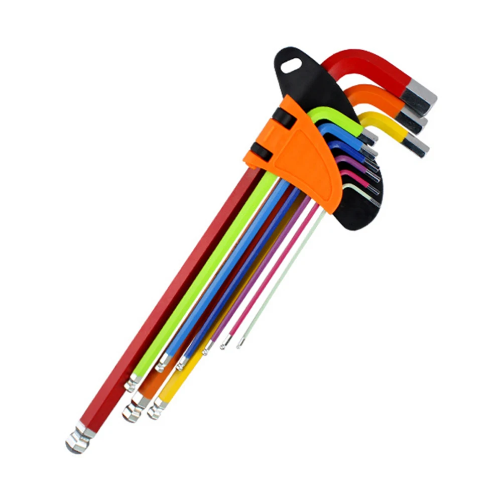 

Hex Key Wrenchs Tool Set Metric Star Ball End Hex Key Set Chrome Vanadium Steel Industrial Grade Allen Wrench Set