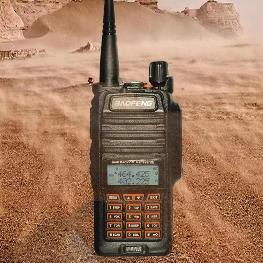 

UV-9R PLUS Водонепроницаемая IP67 Пыленепроницаемая рация высокой мощности 8 Вт UV9Rplus UHF VHF Radio UV 9R PLUS