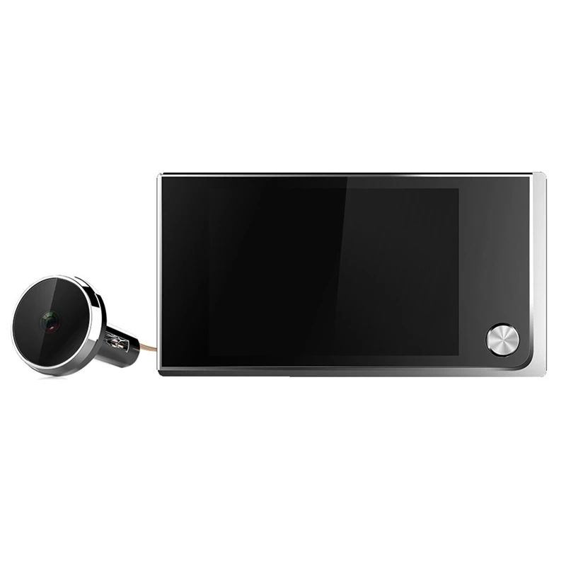 

MOOL C01 3.5 Inch Digital LCD 120 Degree Peephole Viewer Photo Visual Monitoring Electronic Cat Eye Camera Doorbell Camera