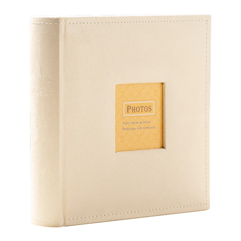 

1Pc Holds Photos Slip In Memo Photo Album Family Memory Notebook Picture Albums 200 Photos For Photographs Albums Book 4 Colors