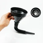 1 шт. Воронка Универсальный фильтр масленки Воронка для автомобиля грузовика мотоцикла с носиком труба для дизельного топлива