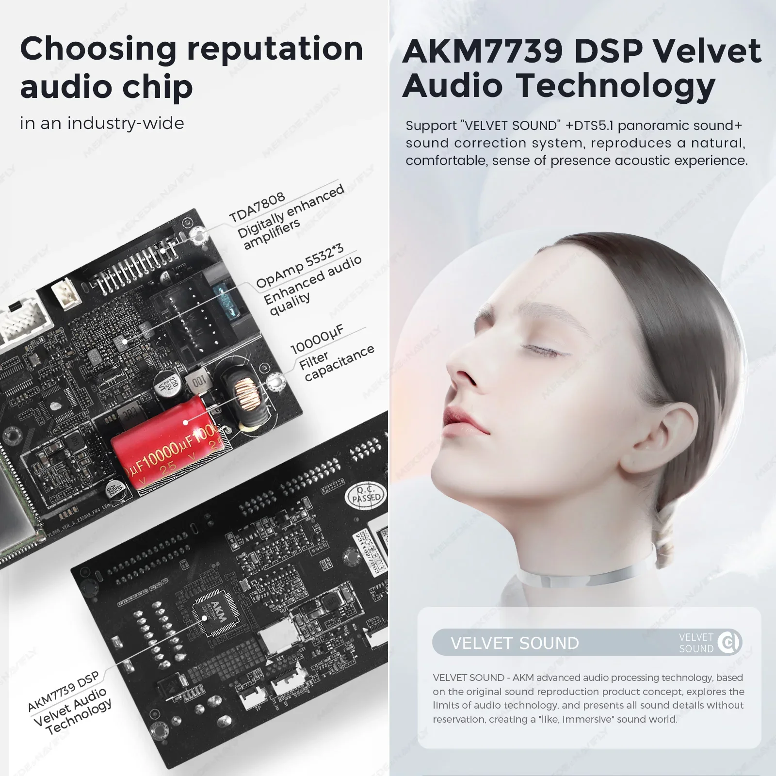 DUDU7 Pure Android 13 8-ядерный 12 + 512 ГБ 2K экран автомобильный радиоприемник