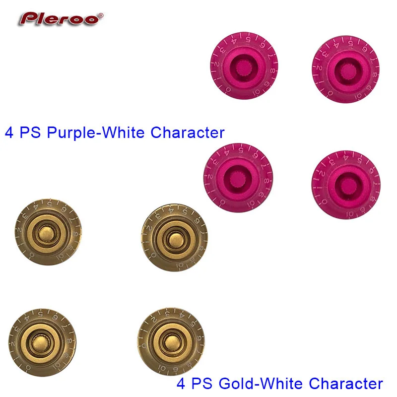 

10pcsGuitar Parts Set of Left 4 PCS FOR US Gib SG Faded T SPEED CONTROL KNOBS Volume Tone Guitar Control knobs Volume Tone