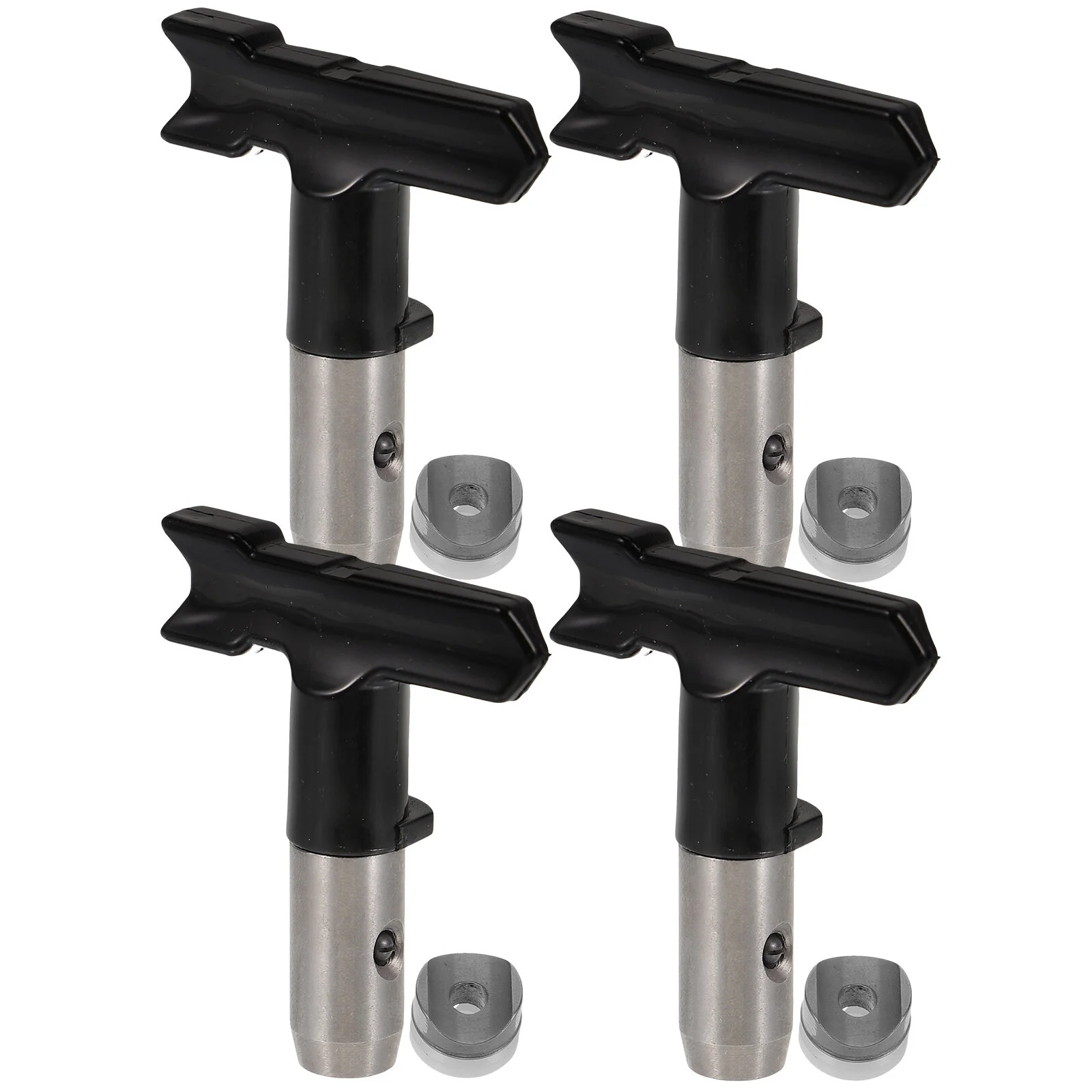 

4 Pcs Spray Machine Airless Sprayer Attachments Nozzle Accessories Tips Set