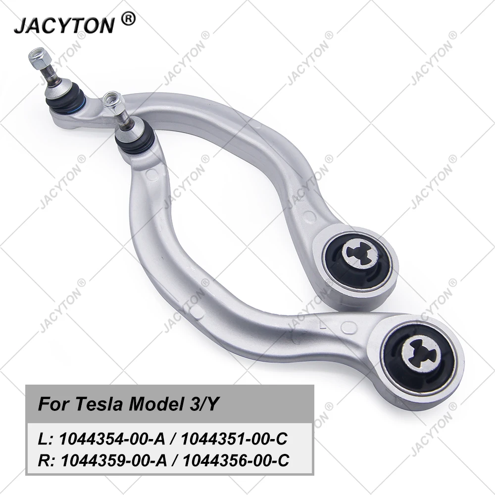 Комплект передних рычагов управления JACYTON 6 шт. для Tesla Model 3 5YJ3 1044321-00-G 1044326-00-G
